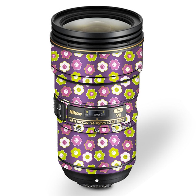 Flower Iris - Nikon Lens Skin
