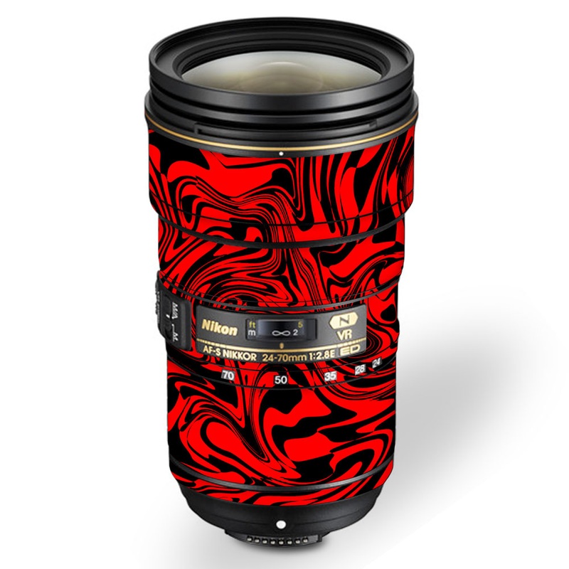 Hell Red - Nikon Lens Skin