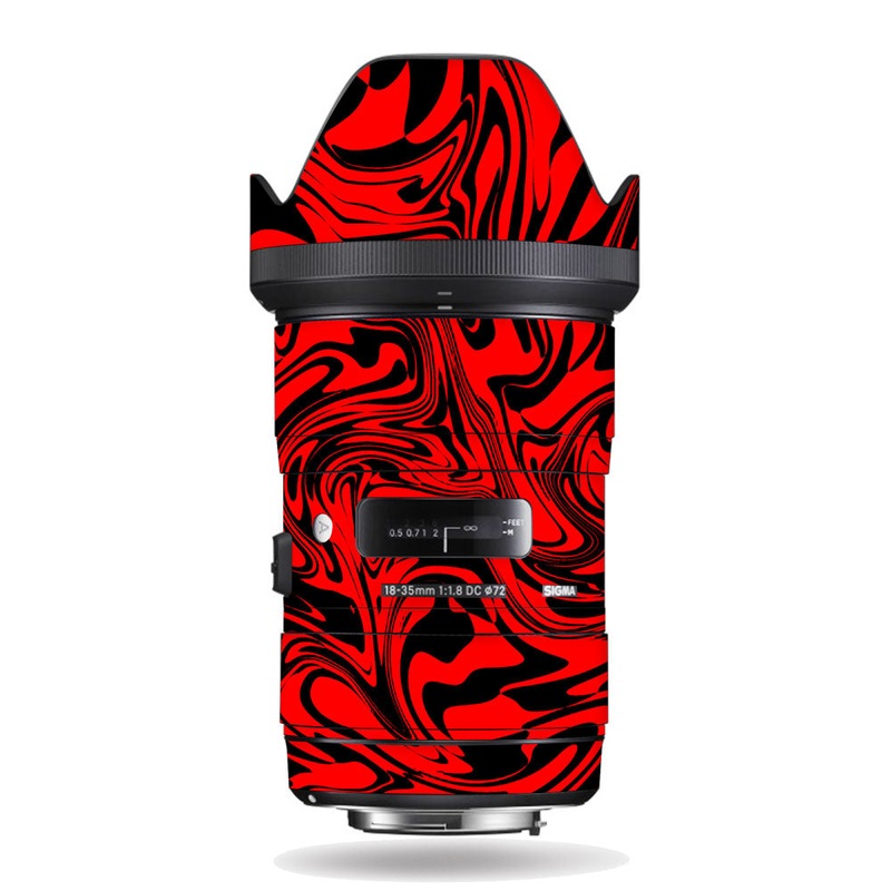 Hell Red - Sigma Lens Skin