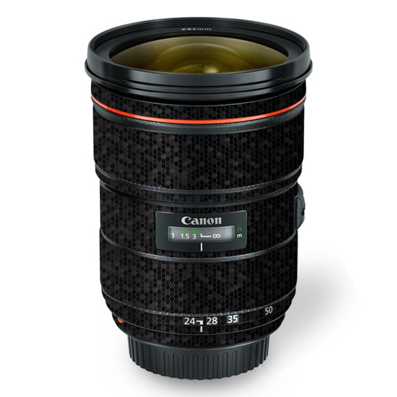 Honey Comb Black - Canon Lens Skin