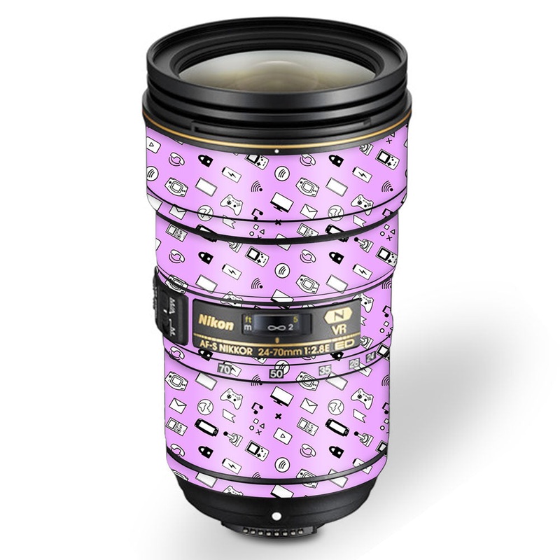 Lavender Retro - Nikon Lens Skin