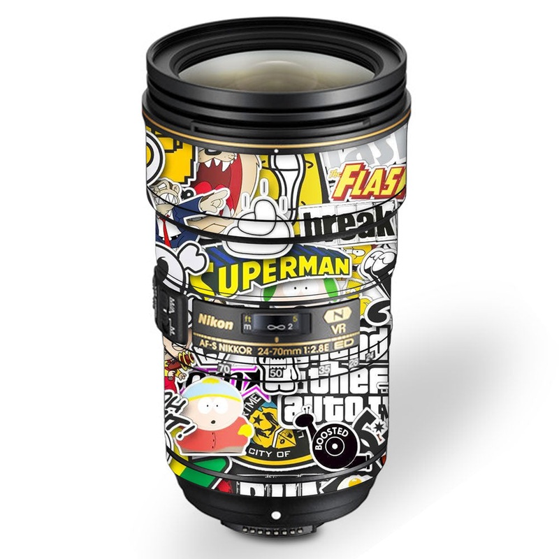 StickerArt 08- Nikon Lens Skin