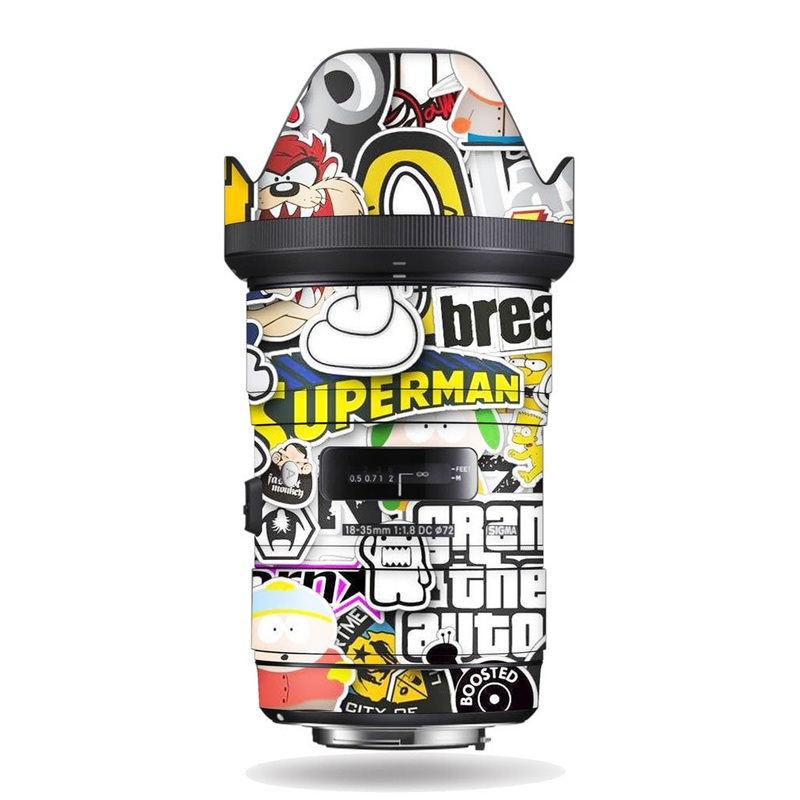 StickerArt 08 - Sigma Lens Skin