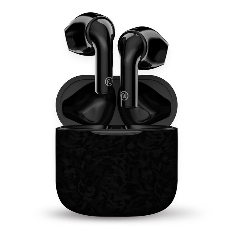 Black Textured Camo - Noise Buds Mini Skin