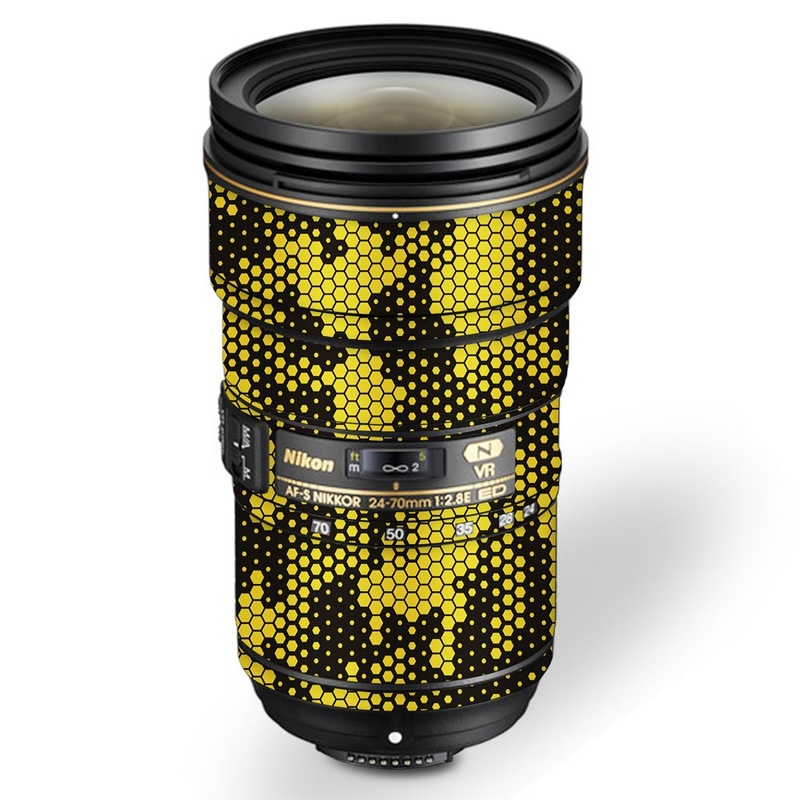 Gold Hive Camo - Nikon Lens Skin