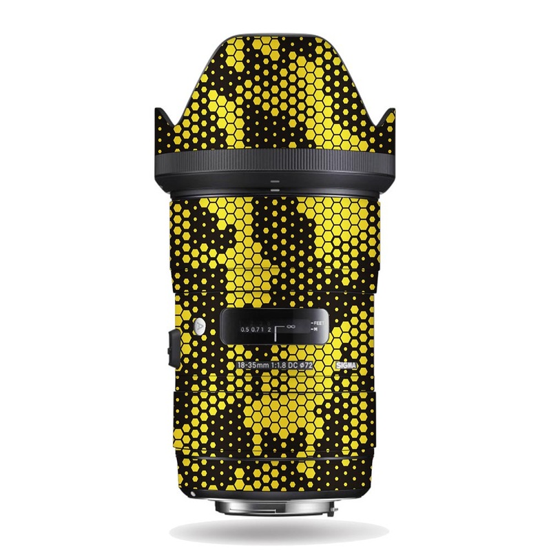 Gold Hive Camo - Sigma Lens Skin