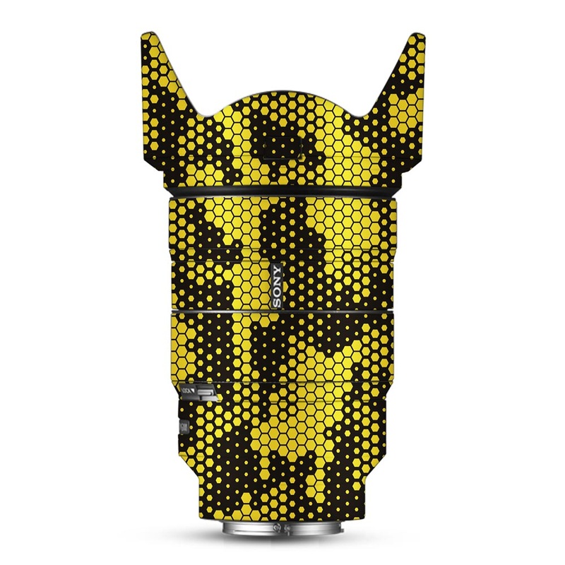 Gold Hive Camo - Sony Lens Skin
