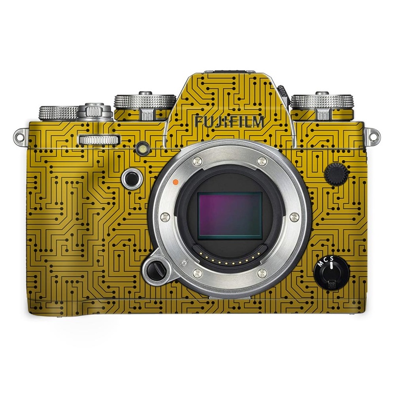 Golden Circuit - FujiFilm Camera Skin