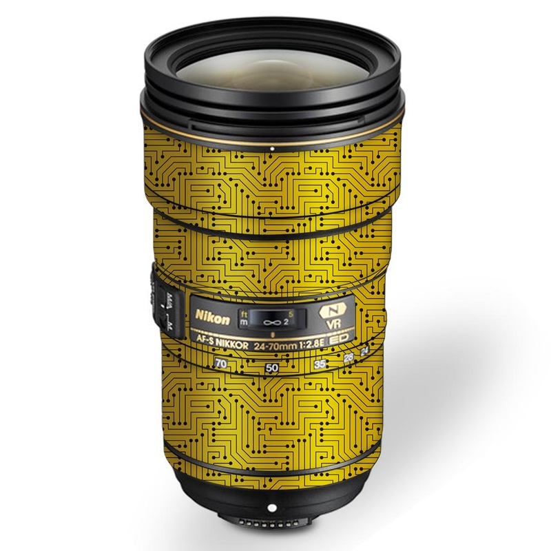 Golden Circuit - Nikon Lens Skin