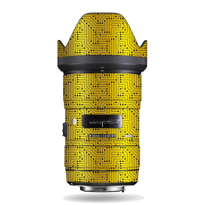 Golden Circuit - Sigma Lens Skin