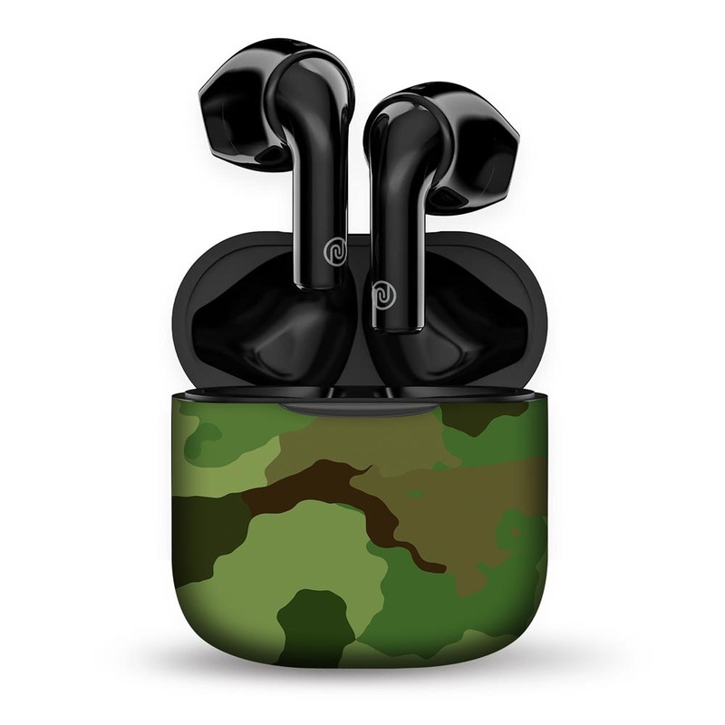 Green Seamless Camo - Noise Buds Mini Skin