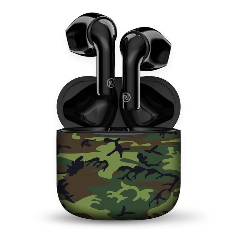Green Soldier Camo - Noise Buds Mini Skin