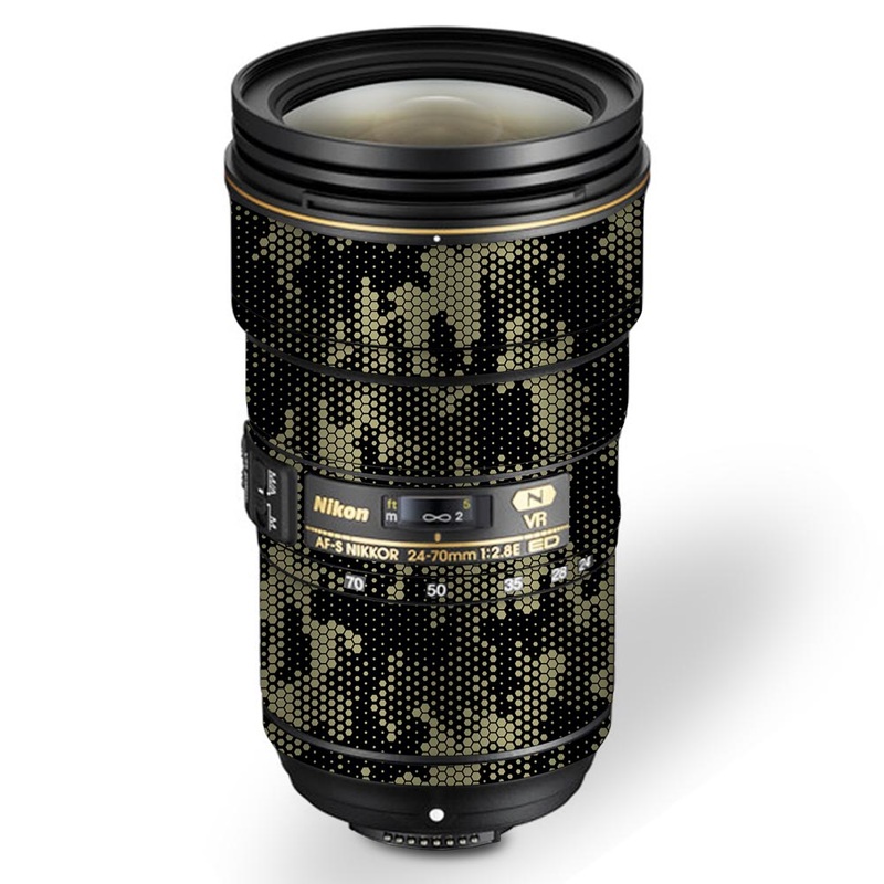 Grey Hive Camo - Nikon Lens Skin