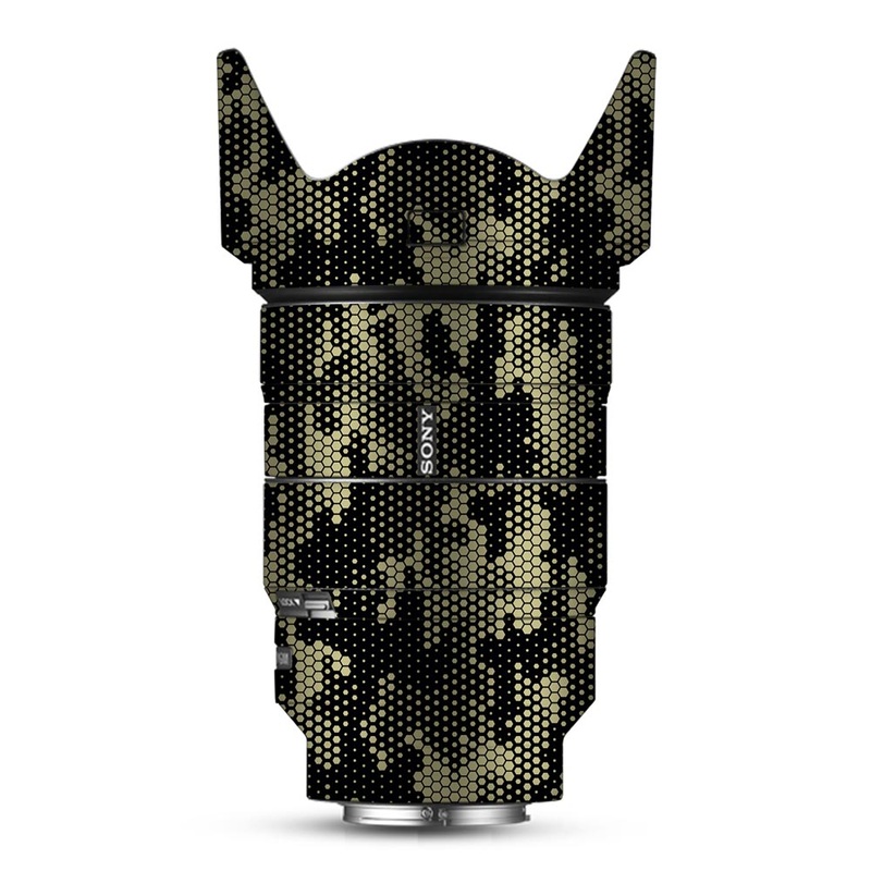 Grey Hive Camo - Sony Lens Skin