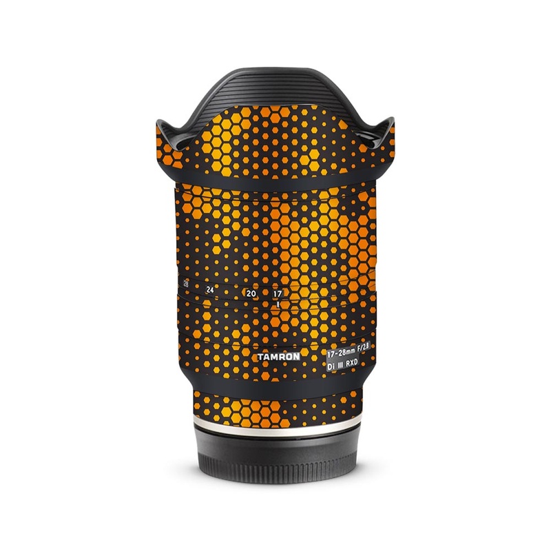 Orange Hive camo - Tamron Lens Skin