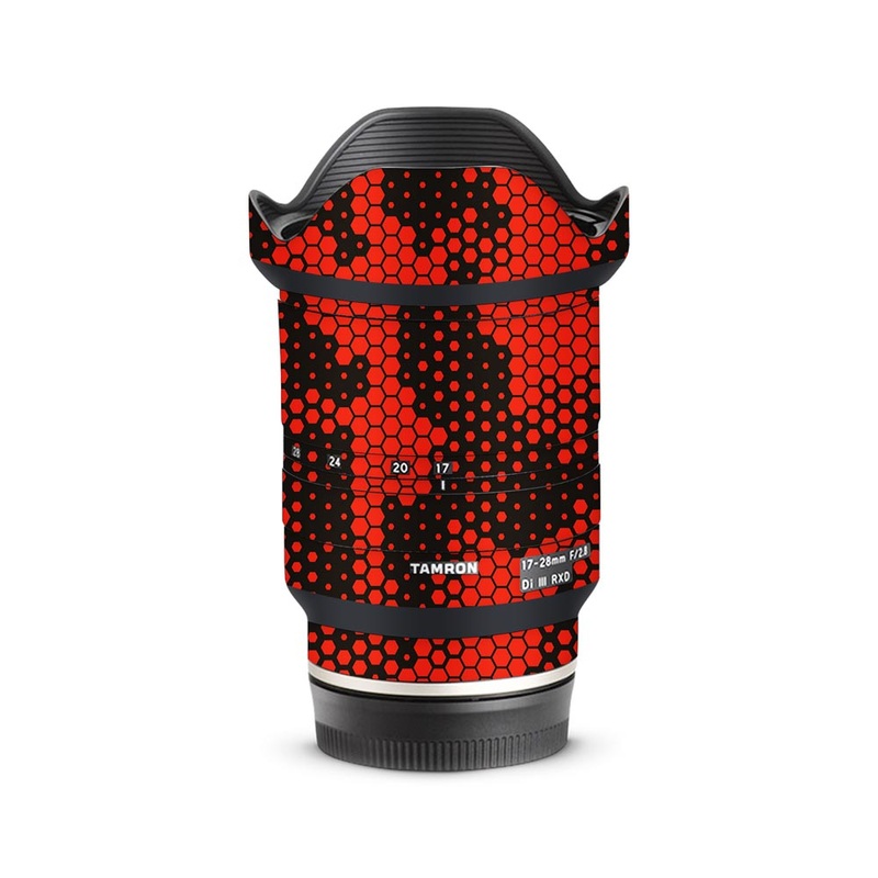 Red Hive camo - Tamron Lens Skin