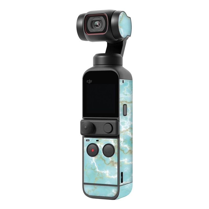 Sky Blue Marble - Gimbal Skin
