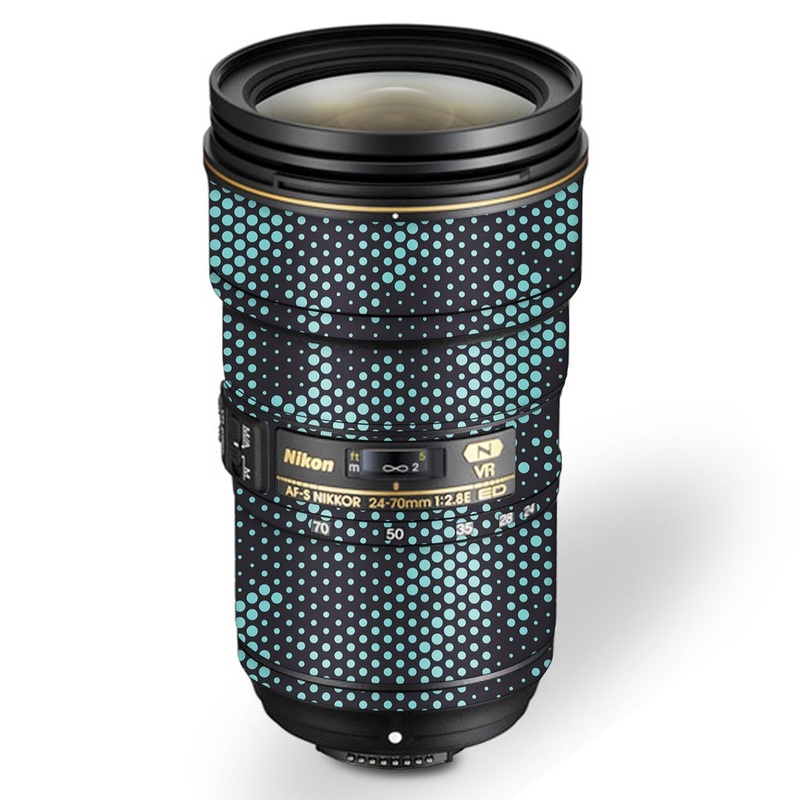 Turquoise Hive Camo - Nikon Lens Skin