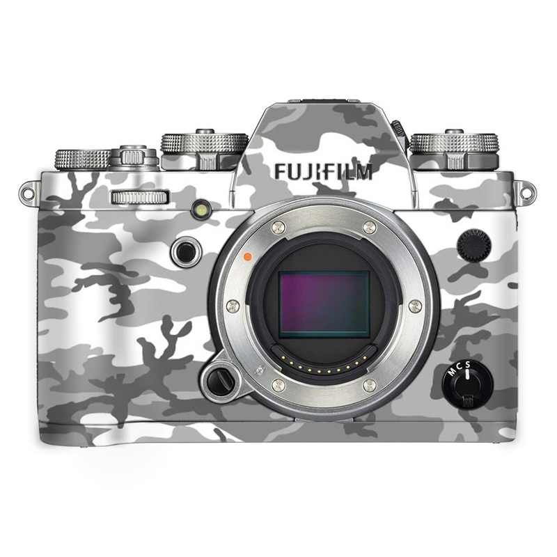 White Camo - FujiFilm Camera Skin