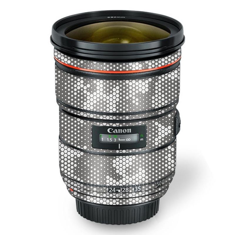 White Hive Camo - Canon Lens Skin