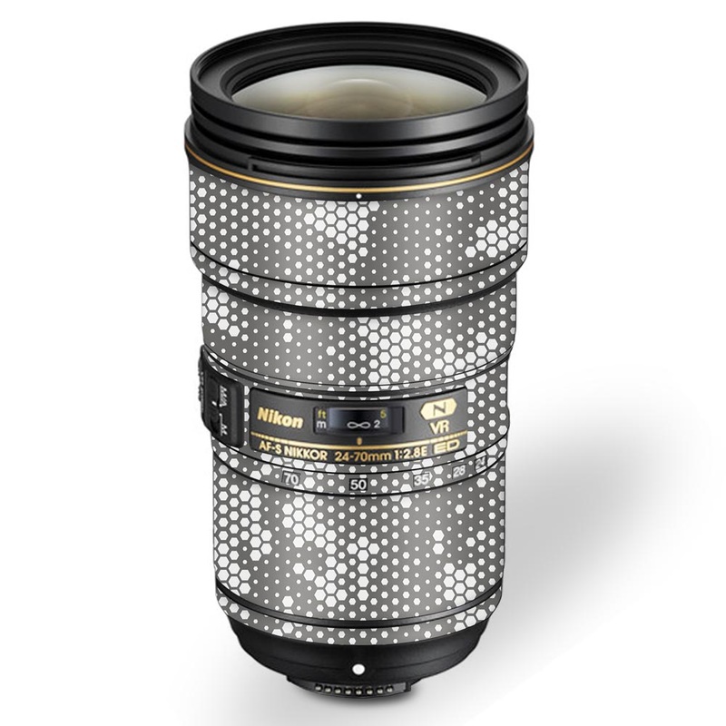 White Hive Camo - Nikon Lens Skin
