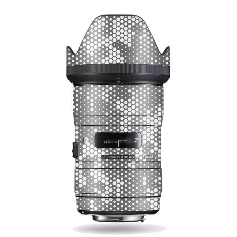 White Hive Camo - Sigma Lens Skin