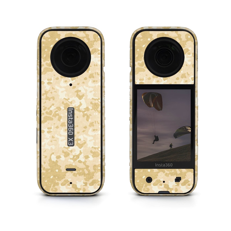 Beach Camo Insta360 Skin