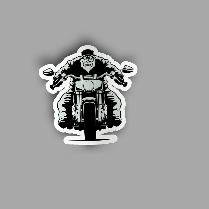 Biker - Sticker