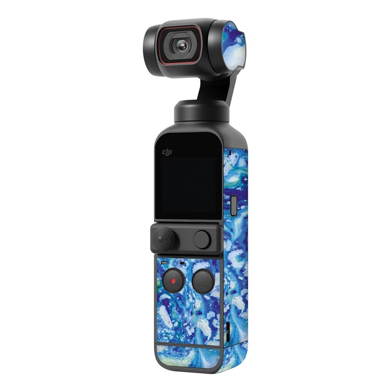 Blue Acid Marble - Gimbal Skin