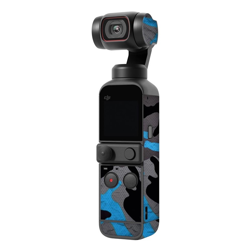 Blue Pattern Camo - Gimbal Skin