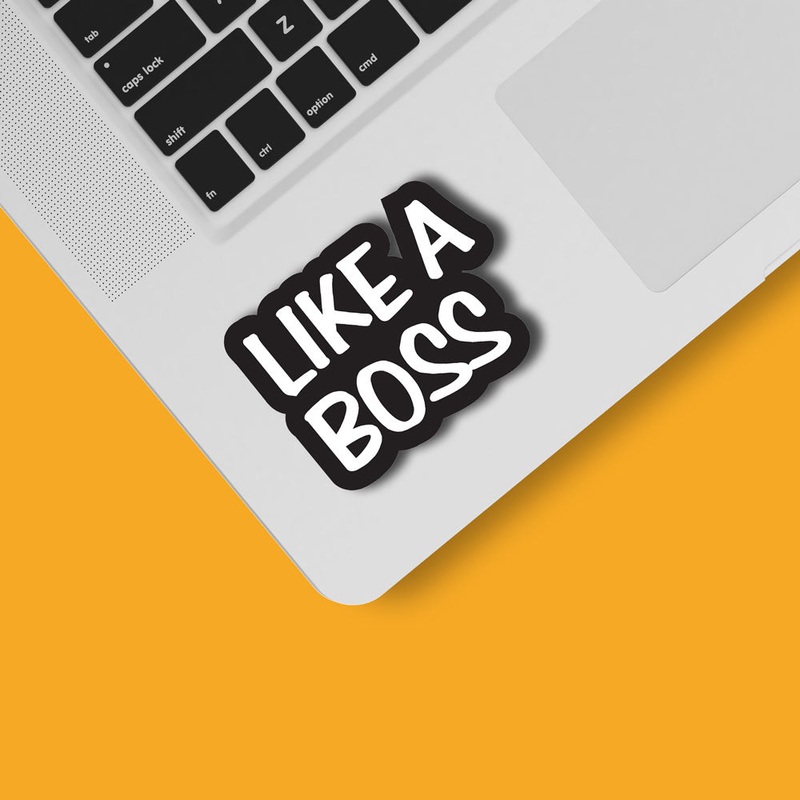 Like A Boss - Sticker