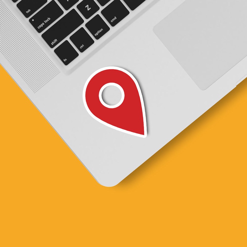 Location Pin - Sticker