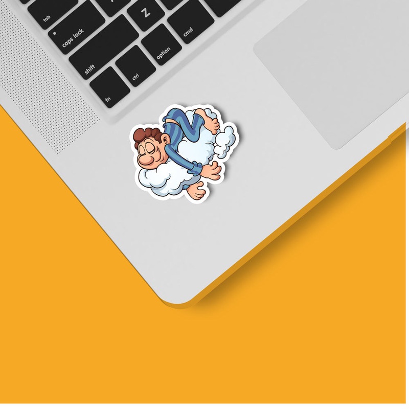 Man-On-Cloud - Sticker