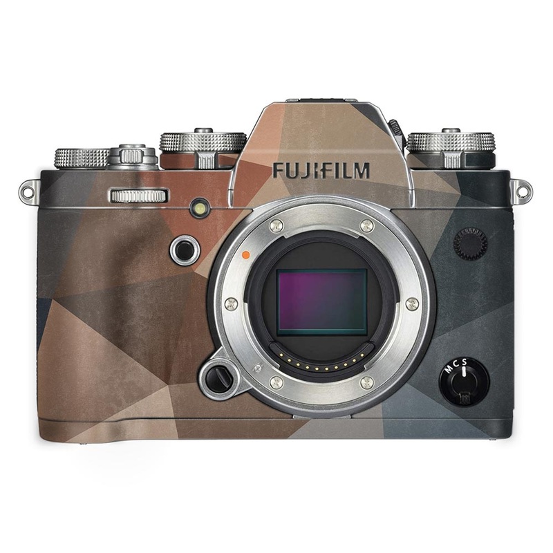 Mosaic Black Stone - FujiFilm Camera Skin