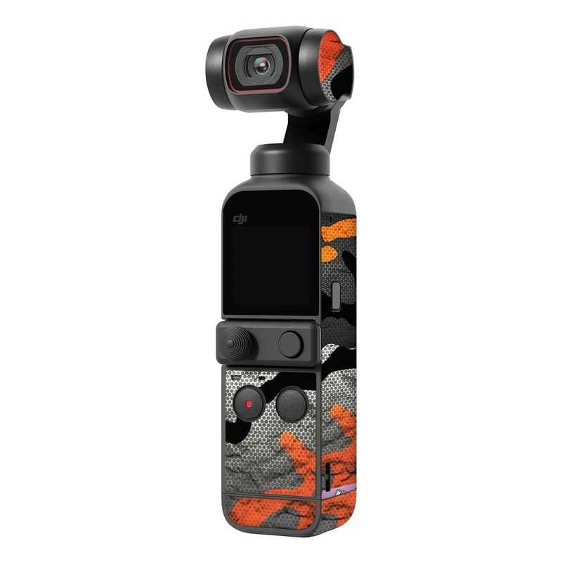 Orange Pattern Camo - Gimbal Skin
