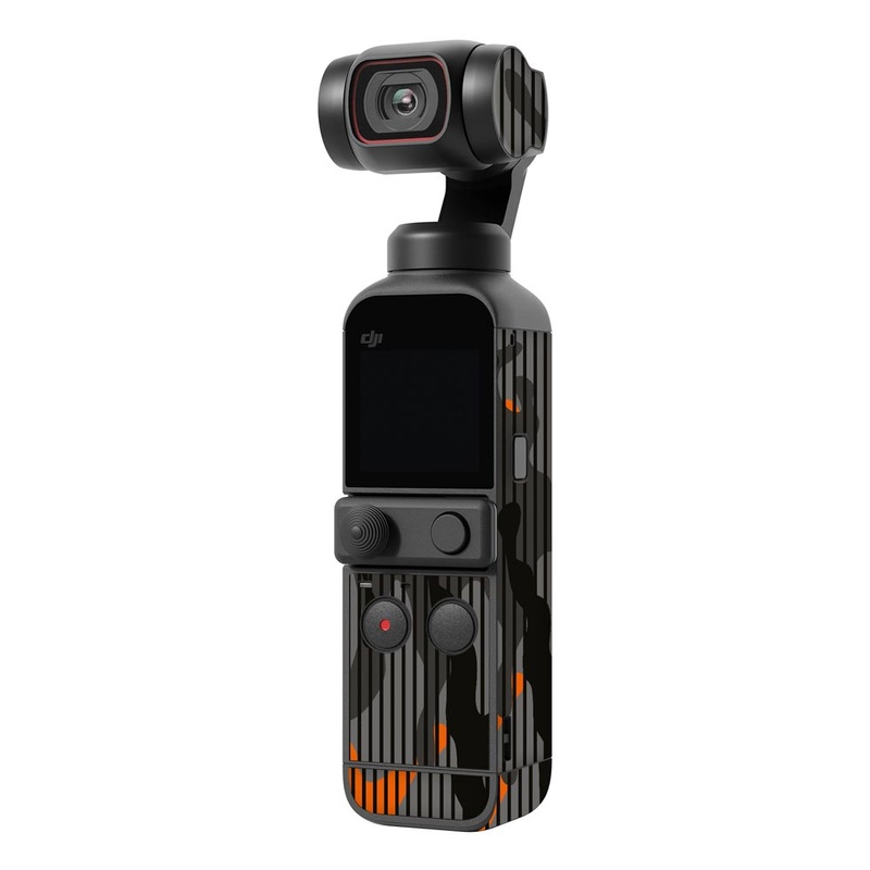 Orange Stripes Camo - Gimbal Skin