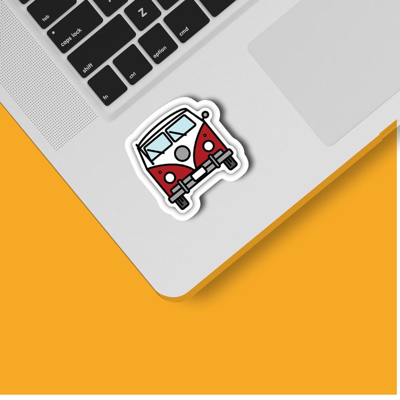 red van - Sticker