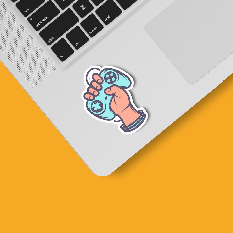 Remote In Hand - Sticker