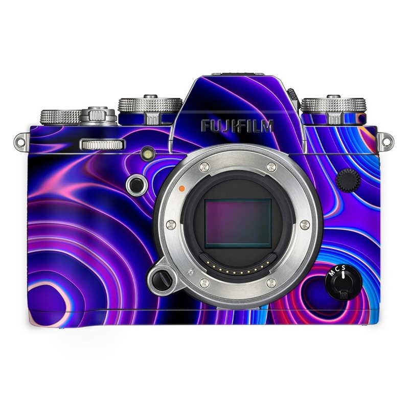Wavy Liquid Marble - FujiFilm Camera Skin