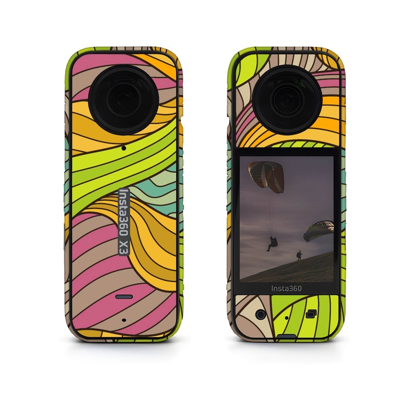 Abstract Stripes Pattern Insta360 Skin