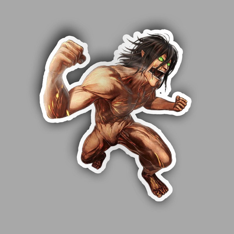 Attack On Titans - Eren Yegar - Sticker