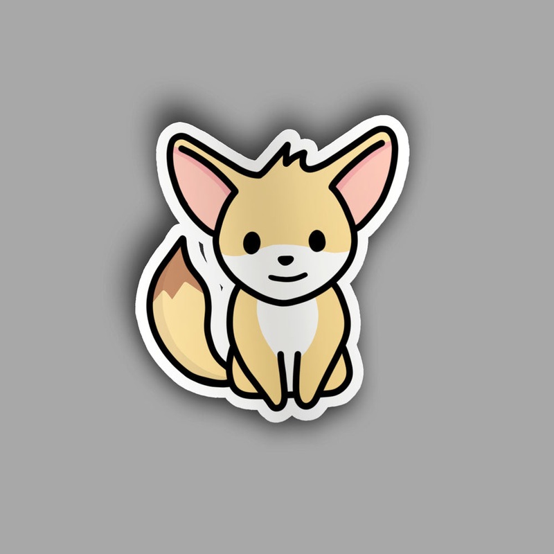 Fox - Sticker