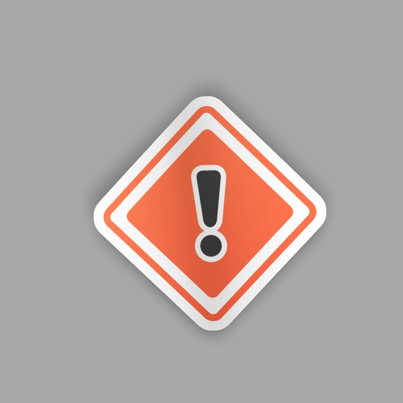 Git Hub Error - Sticker
