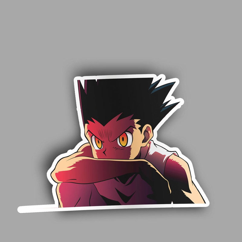 Hxh Gon Angry - Sticker