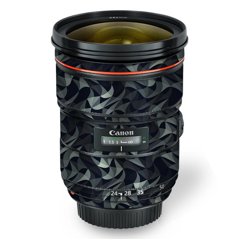 Mosaic Grey Black - Canon Lens Skin