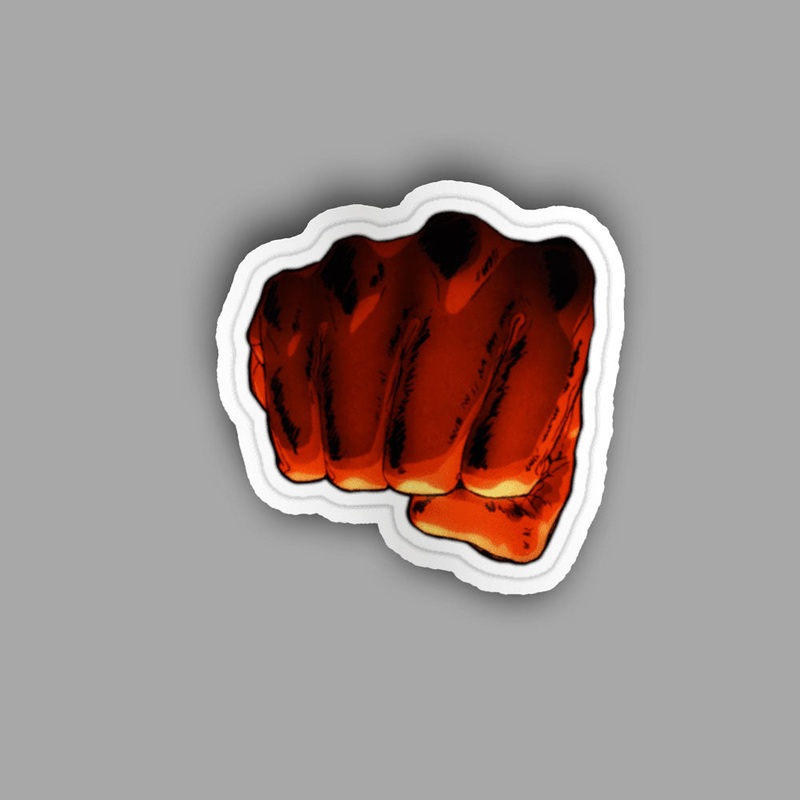 One Punch Man fist- Punch - Sticker