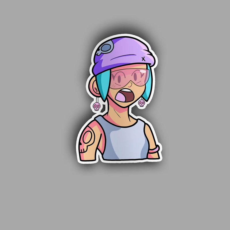 Punk Girl - Sticker