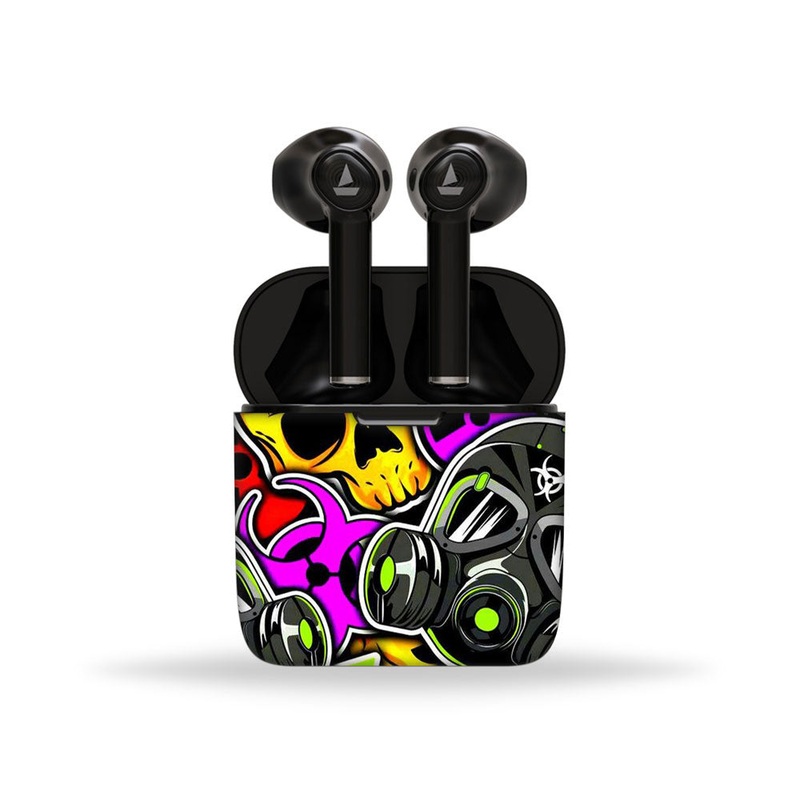 Toxic StickerArt - BoAt Airdopes Skin 131,138,141,161,281 Pro,311,383,408,441
