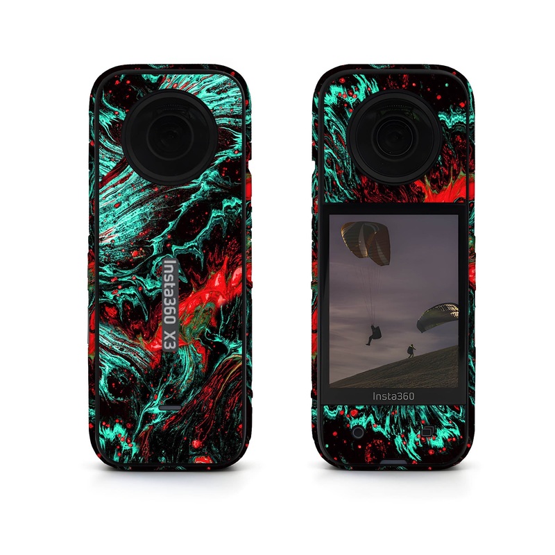Volcanic Lava Insta360 Skin