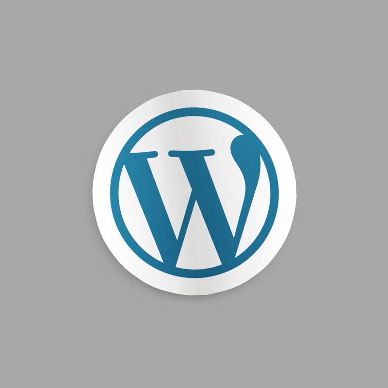 Word Press - Sticker